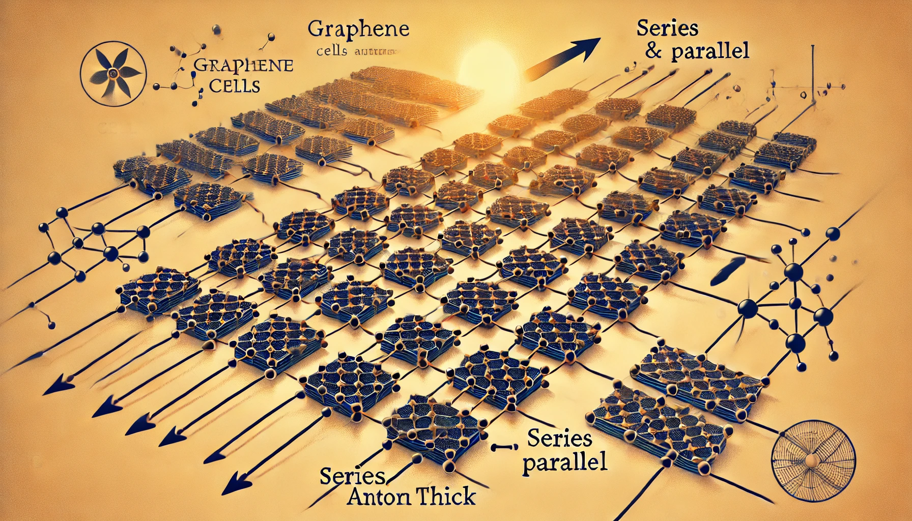 Series and parallel panel configuration